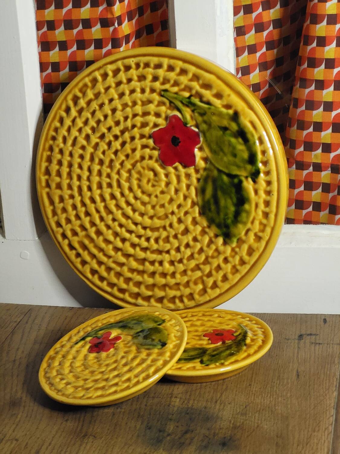 Vintage ceramic tray