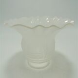 Tulipe en verre satiné