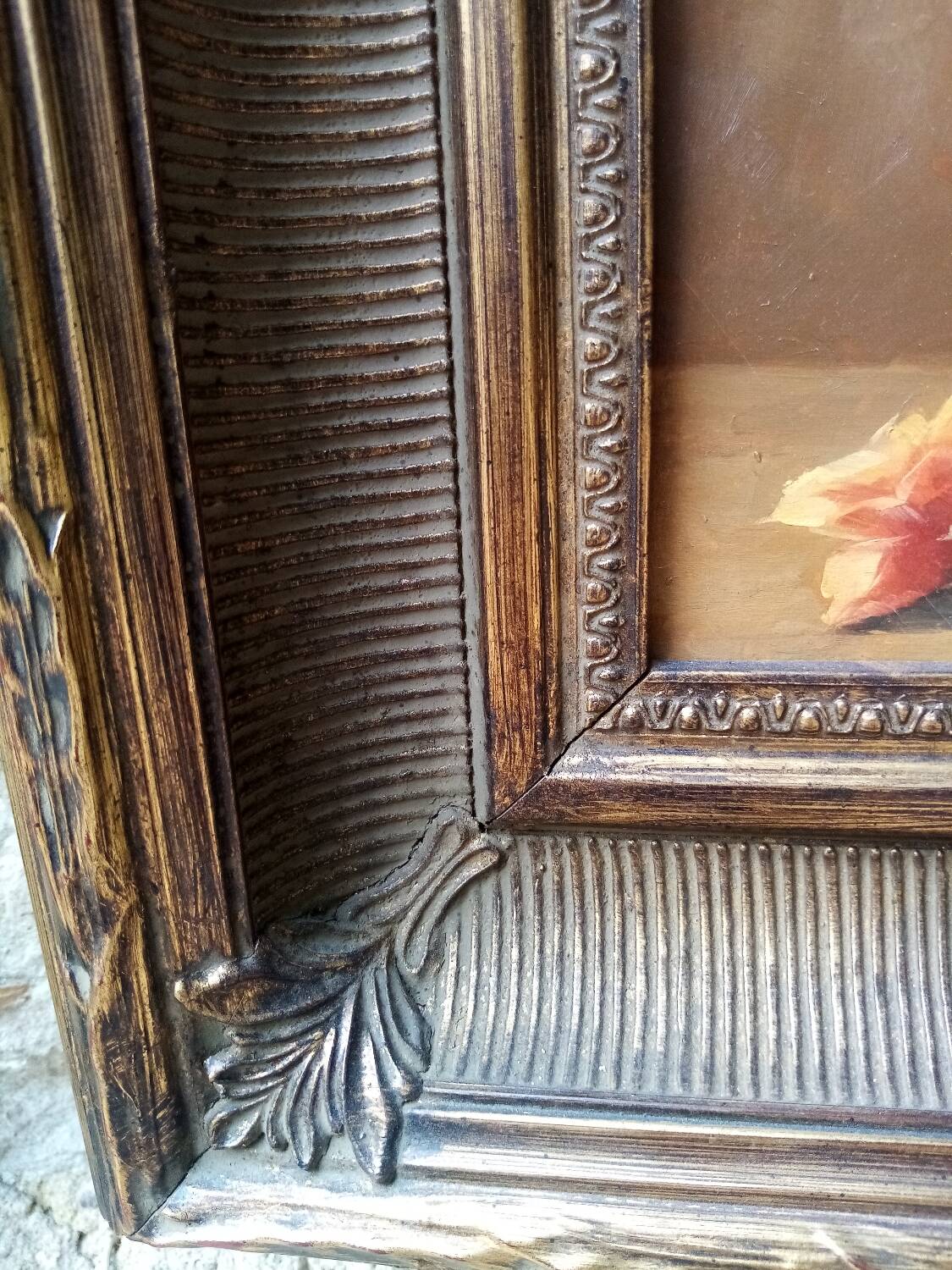 Still life oil on canvas