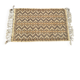 Ancien tapis d'orient tissé à la main, déco bohème vintage