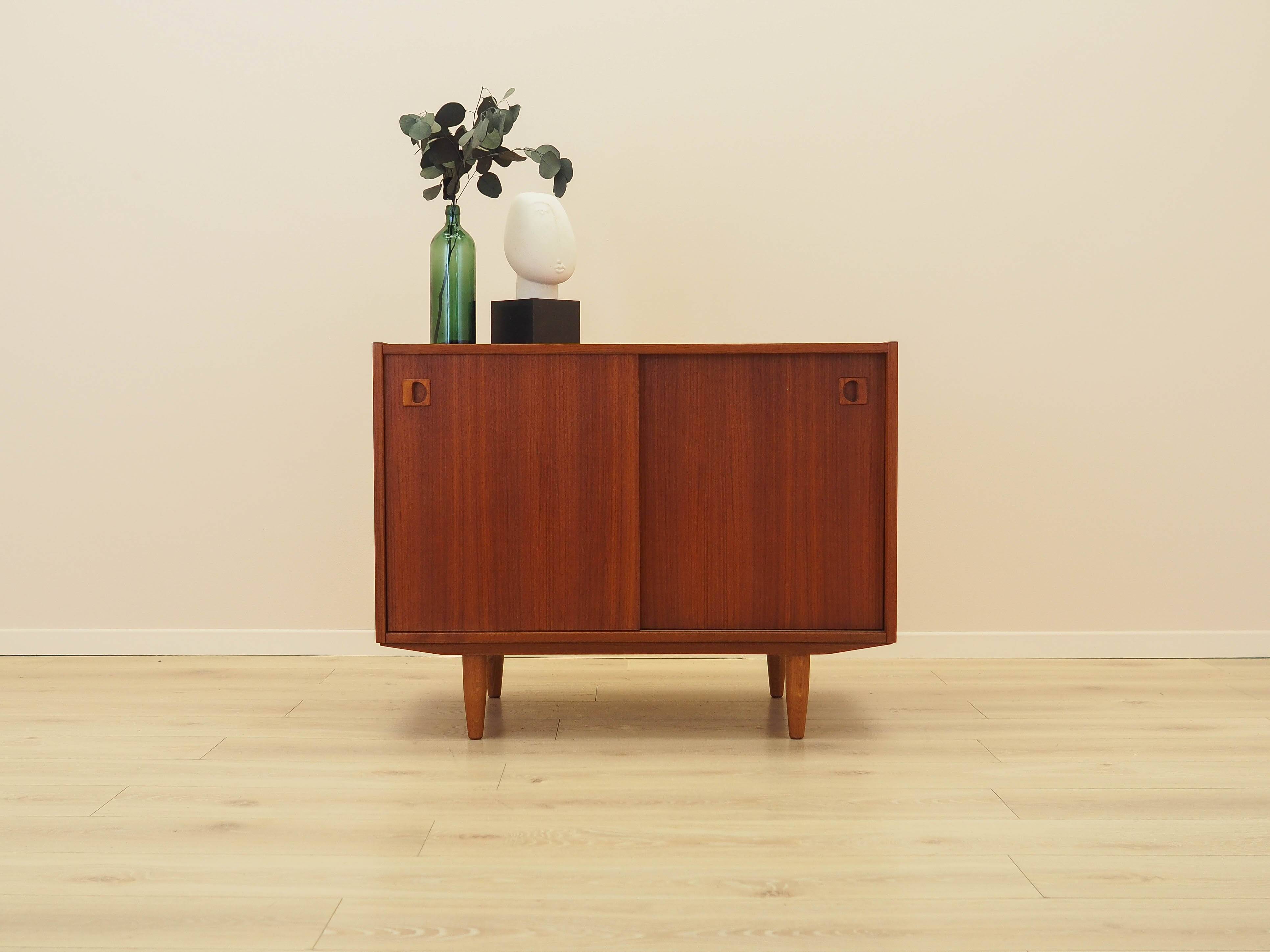 Teak cabinet, Danish design, 1970s, made in Denmark
