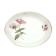 Round serving dish Fine Bohemian porcelain Carlsbad Floral decoration