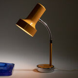 Mustard yellow table lamp
