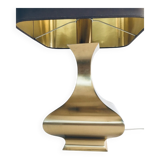 Hollywood Regency Style Brass Table Lamp, 1970s