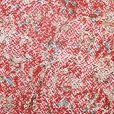 6x10 red classic floral vintage rug 314x197cm