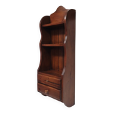 Etagère vintage en bois massif