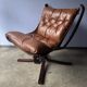 Vintage Scandinavian Falcon lounge chair by Sigurd Ressel, 1970.