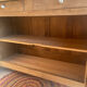 Chic rustic wooden buffet