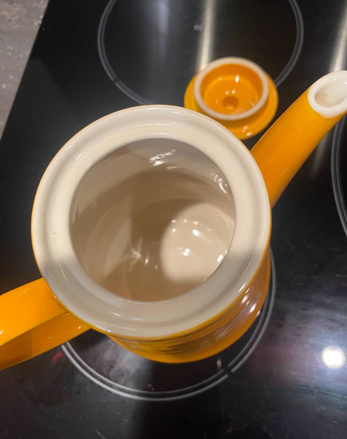 Vintage ceramic teapot