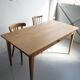 Table de ferme rénovée