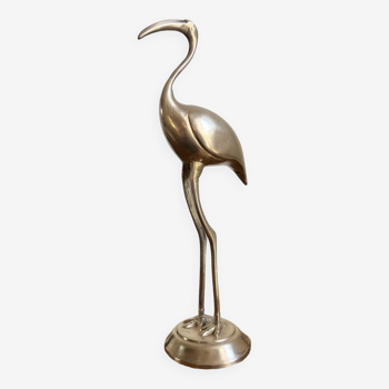Vintage solid brass ibis