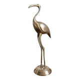 Ibis en laiton massif vintage