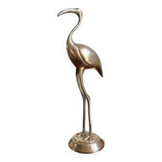 Vintage solid brass ibis