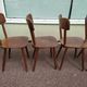 Lot of 6 wooden bistro chairw German