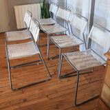 Set of 6 spaghetti chairs ikea