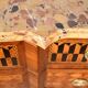 Rosewood and Mahogany chest of drawers, Louis XV / Louis XVI Transition style – Late 19th century