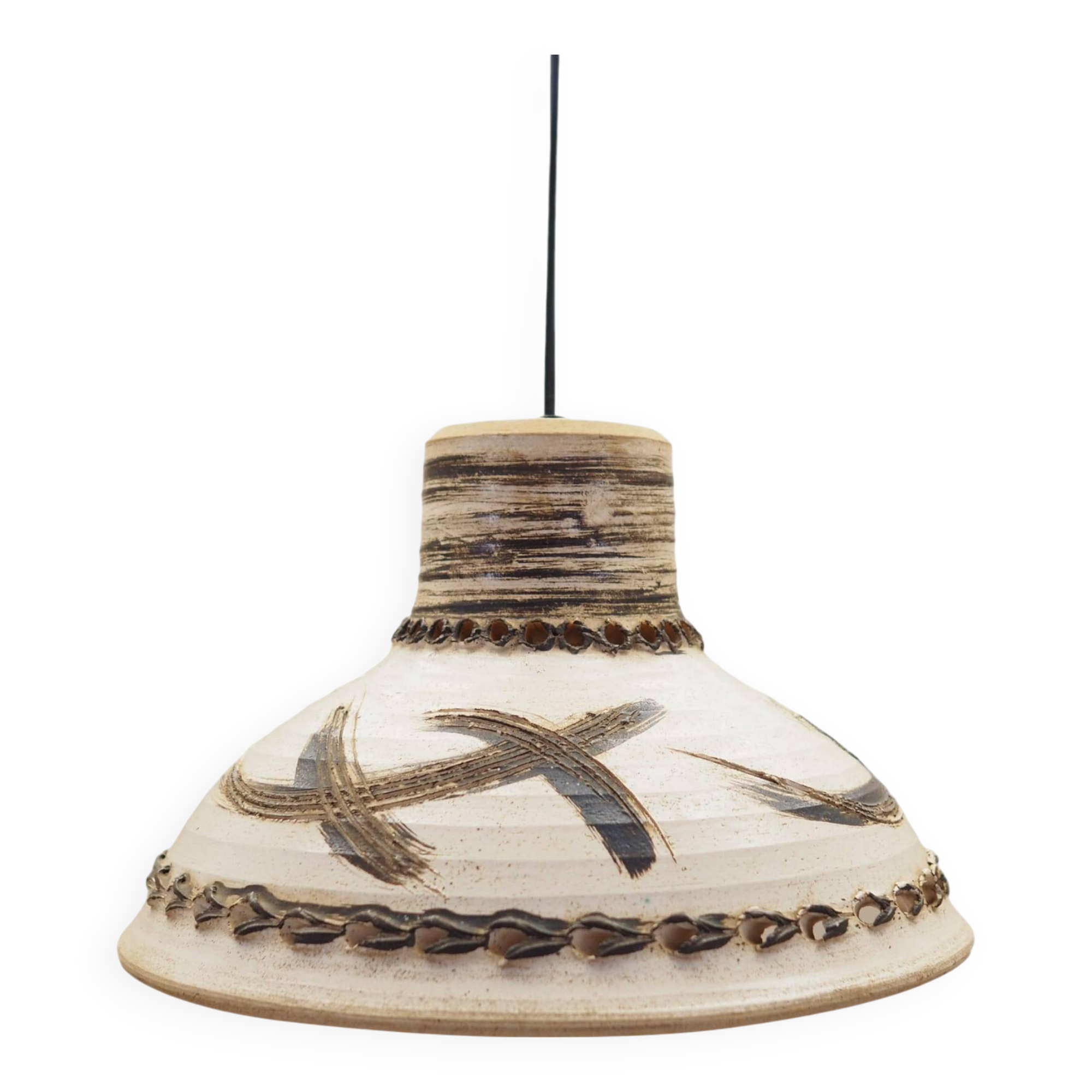 Ceramic lamp, Danish design, 1960s, production: Denmark