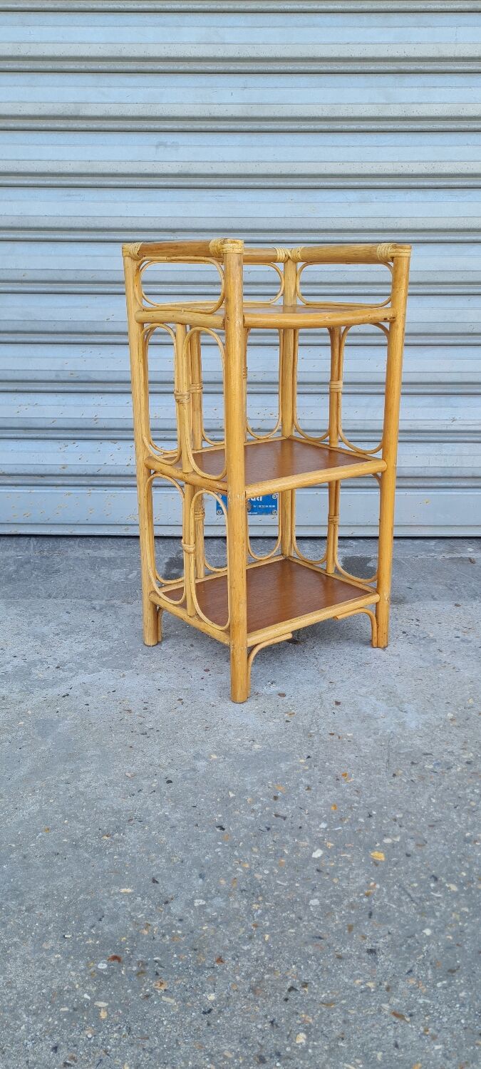Rattan shelf 1970