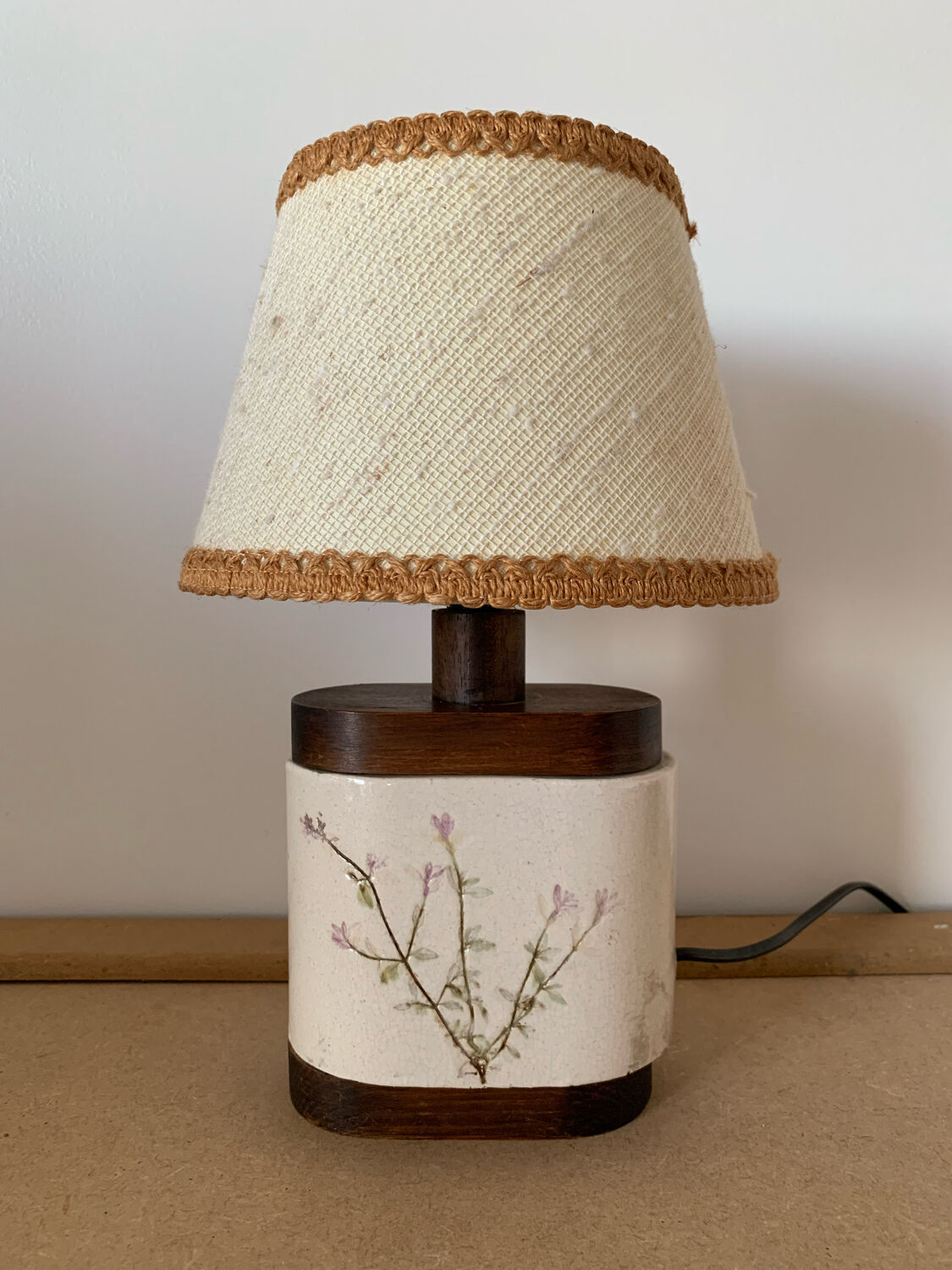 Old Raymonde Leduc lamp