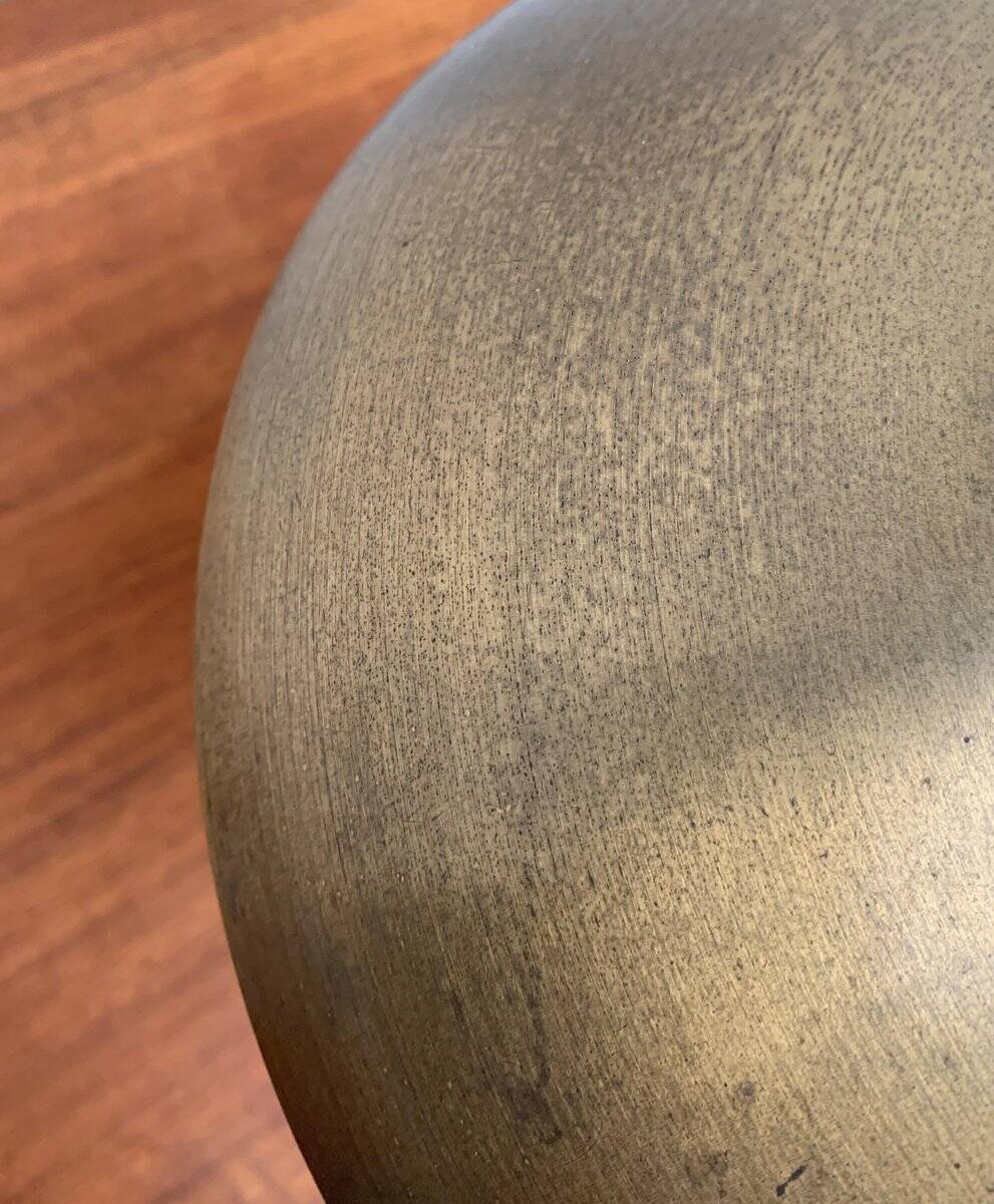 Mid-Century German Brass Table Lamp by Gecos Cosack