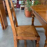 Solid oak farmhouse table