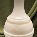 Table lamp. White marble.