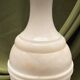 Table lamp. White marble.