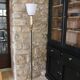 Large Art Deco retro floor lamp, 1920s