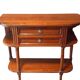 Chest of drawers, console in cherry wood