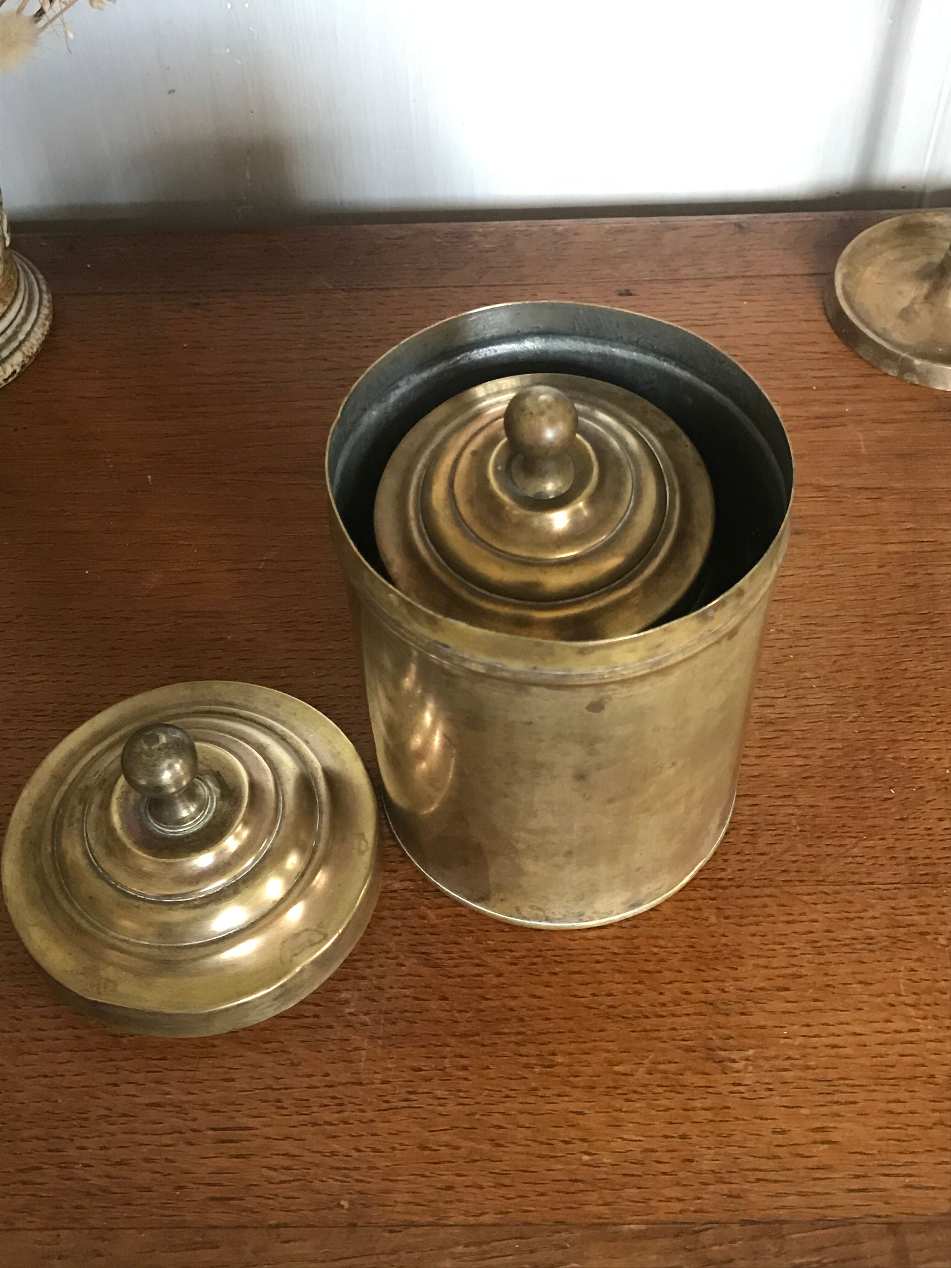 Brass gigognes boxes