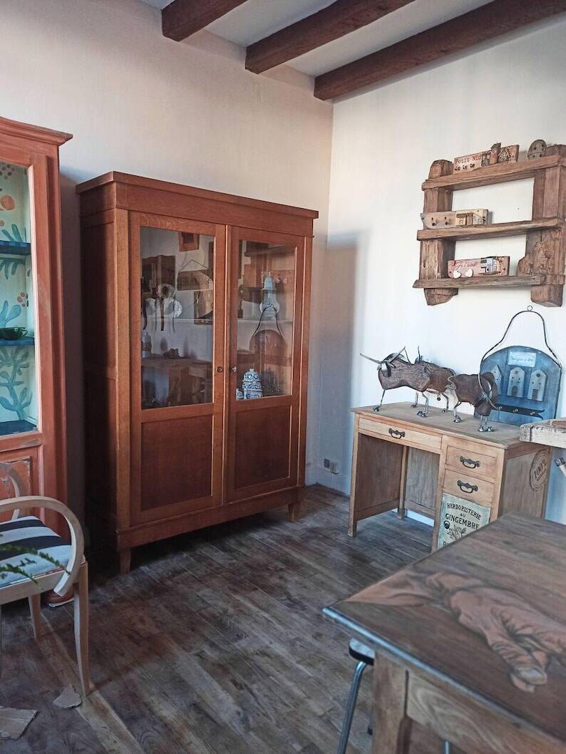 Wardrobe, solid wood wardrobe, vintage wardrobe, display cabinet, crockery.