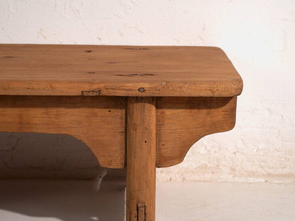 Antique pine coffee table – China, circa 1890