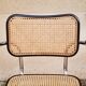 Armchair Cesca B64 black and wicker