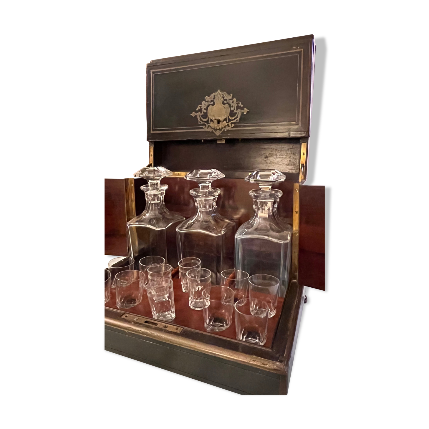 Liquor cellar Napoleon III Baccarat