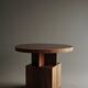 Geometric Art Deco Coffee or Side Table, 1930s