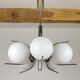 Lustre chrome et opaline 70