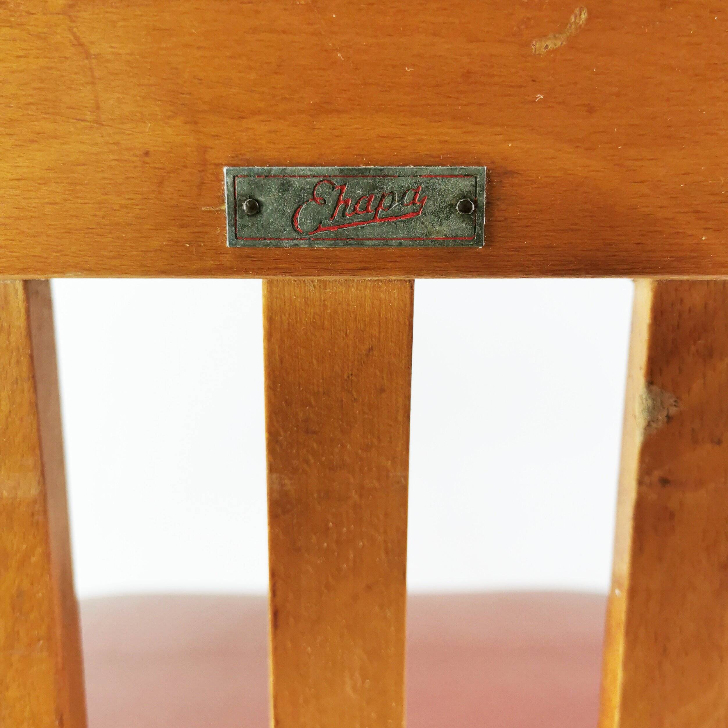 Chaise de bureau Art Déco, Ehapa, Danemark, années 1930