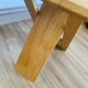 Tabouret pliant en pin massif par Adrian Reed