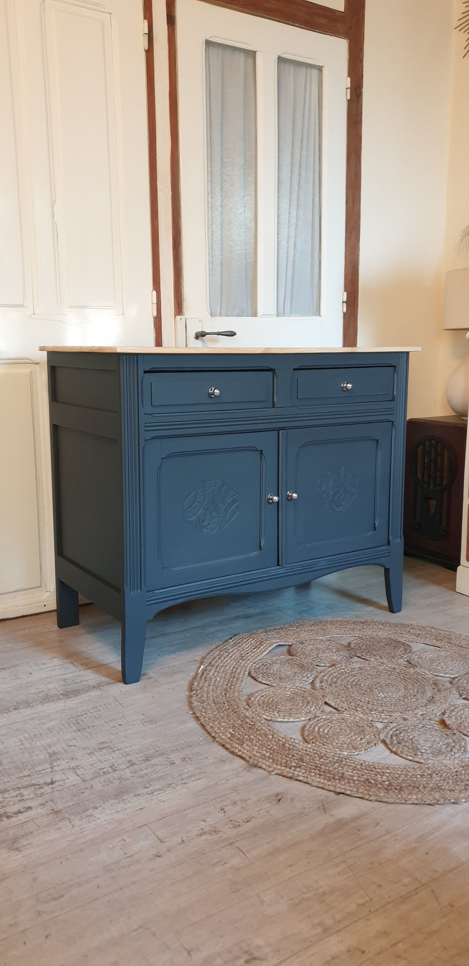 Grey Parisian buffet