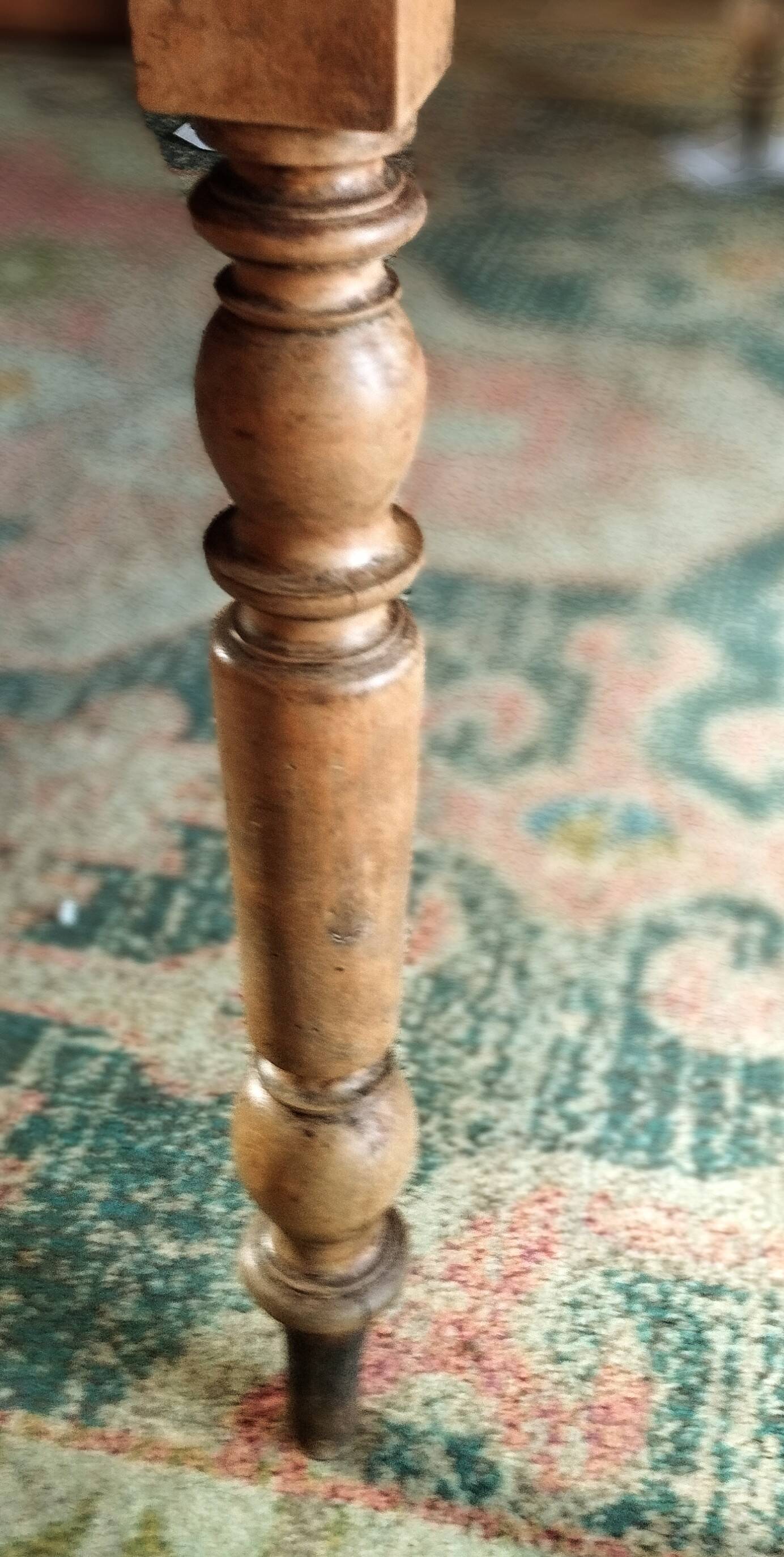 Farmhouse table dating from the end of the 19th century