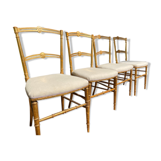 4 antique chairs