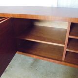 Mahogany enfilade by Paul Geoffroy for Roche Bobois of the 60s