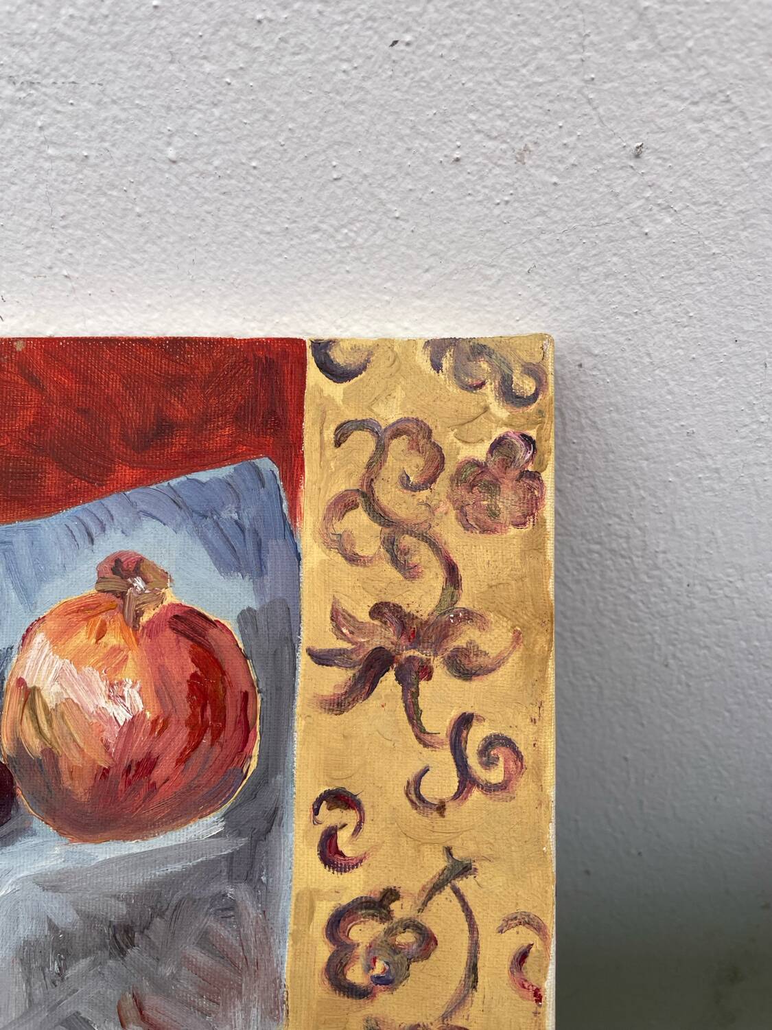 Still life oil painting