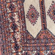 Tapis vintage pakistan dessins bokhara fait main 124x186 cm