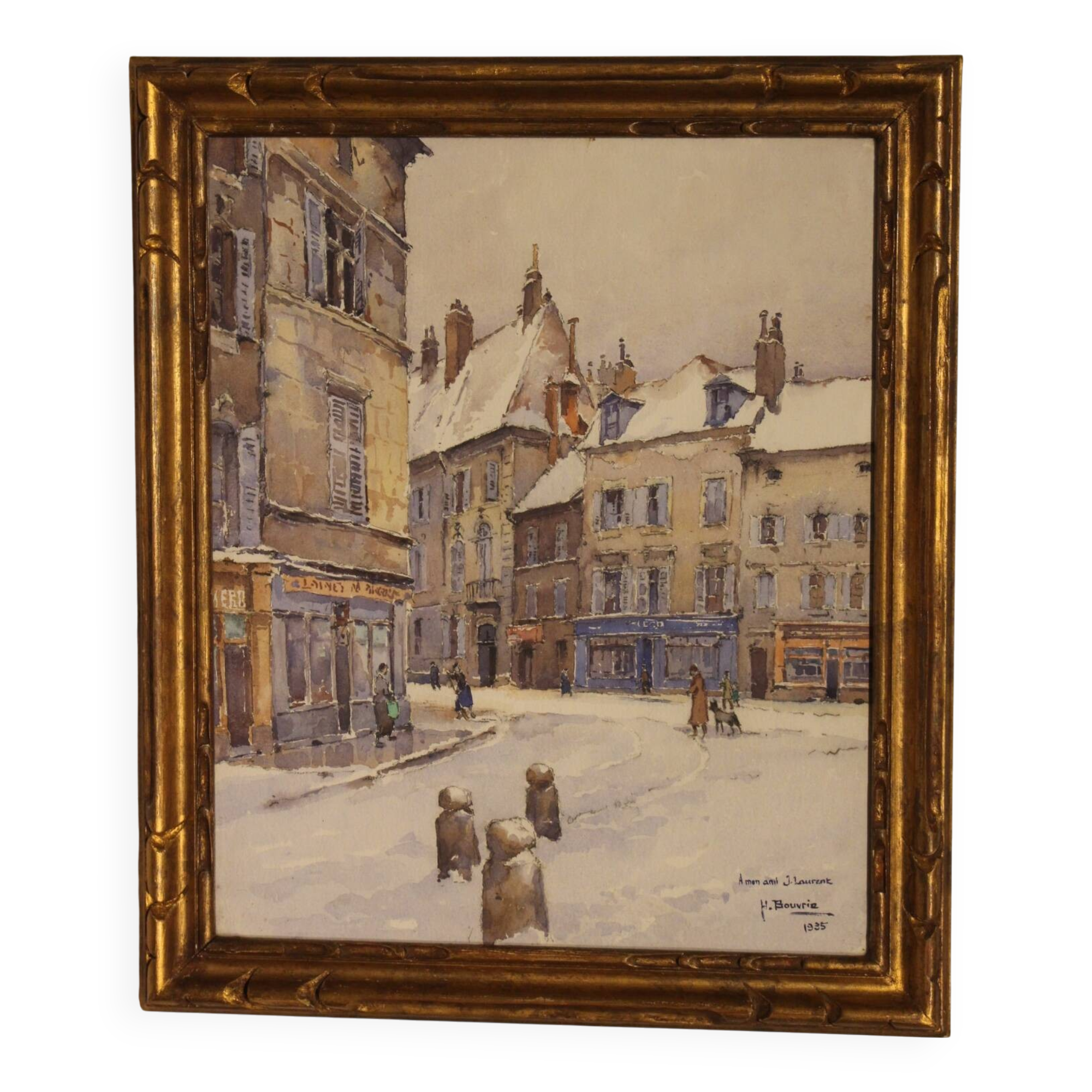 Aquarelle de H. Bouvrie
