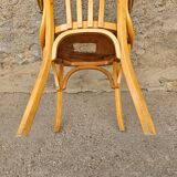 Baumann armchair light wood