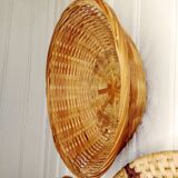 Vintage wicker basket