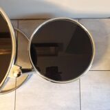 Round coffee table 3 extendable trays