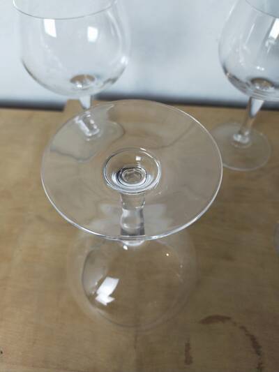 4 large crystal glasses from Arques - 71.5 cl
