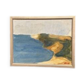 Original Swedish Oil on Canvas – “Landskap” by Stig Delang – Signed